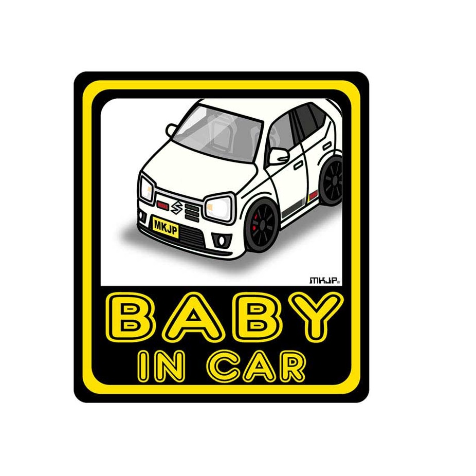 BABY IN CARステッカー